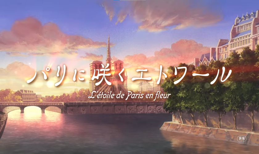 Тизер и актёрский состав оригинального аниме-фильма «Paris ni Saku Etoile»