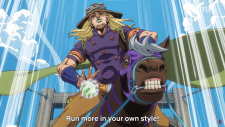 Невероятное приключение ДжоДжо: Гонка «Стальной шар», JoJo no Kimyou na Bouken Part 7: Steel Ball Run