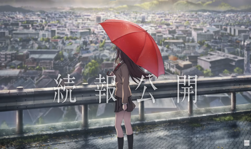 Тизер и год премьеры фильма «Mahoutsukai no Yoru»