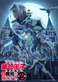 Дата премьеры и подробности продолжения аниме «Tensei shitara Dainana Ouji Datta node, Kimama ni Majutsu wo Kiwamemasu»